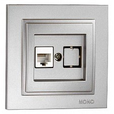 Розетка ethernet rj-45 mono electric despina 102-212105-125